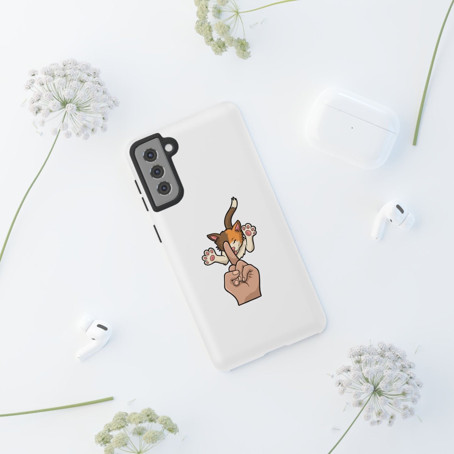 Annoyed cat Phone Case