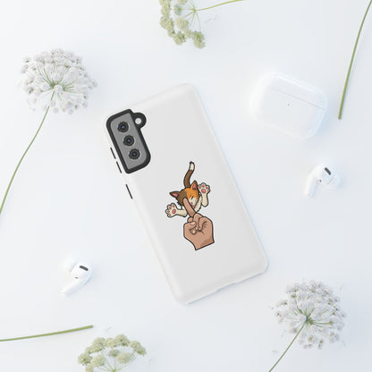 Annoyed cat Phone Case