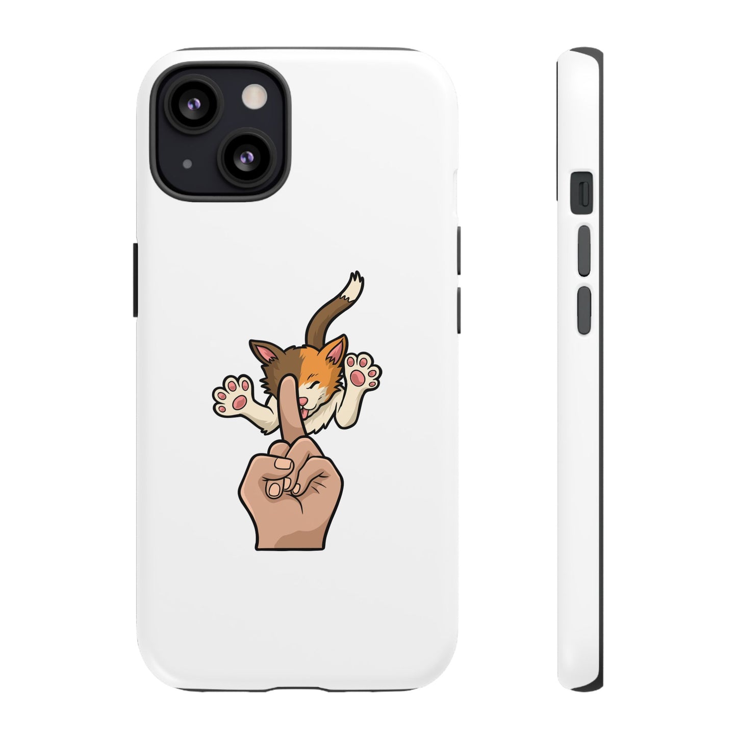 Annoyed cat Phone Case