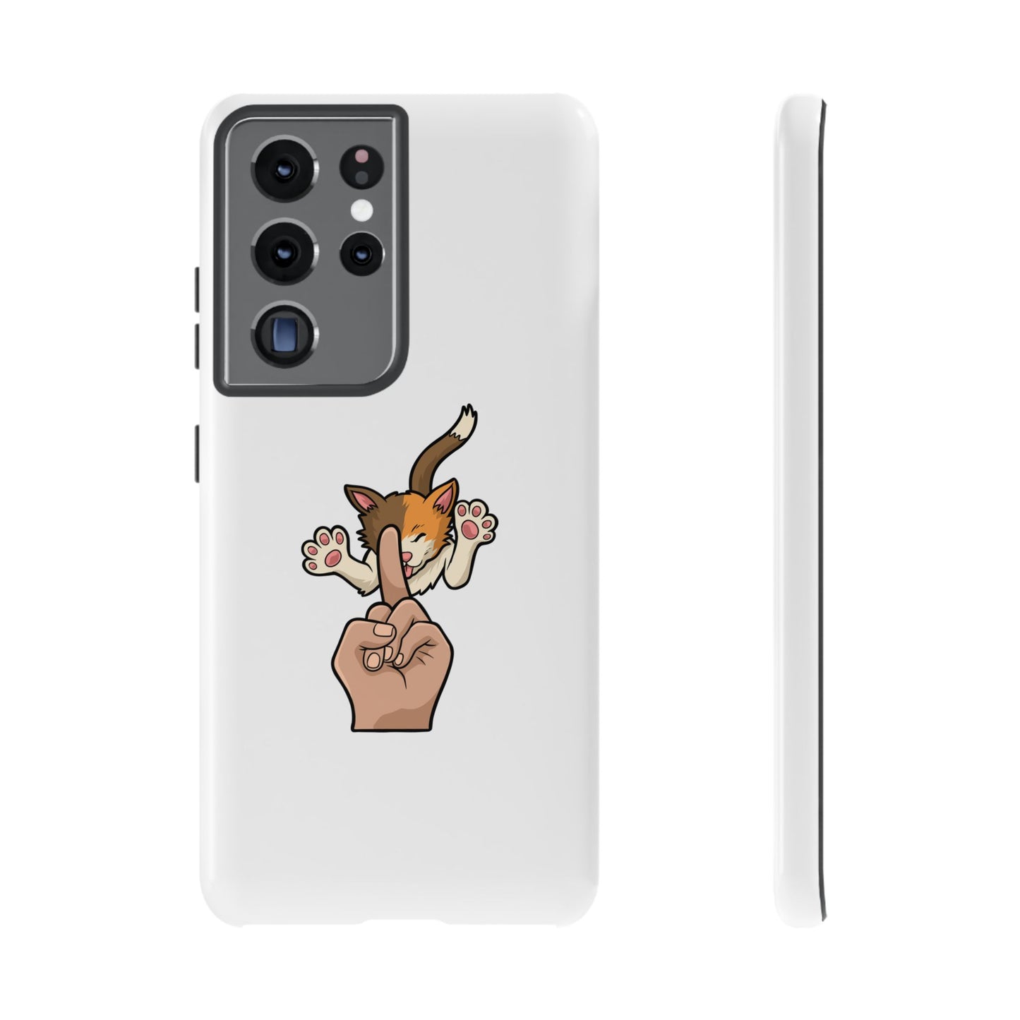 Annoyed cat Phone Case