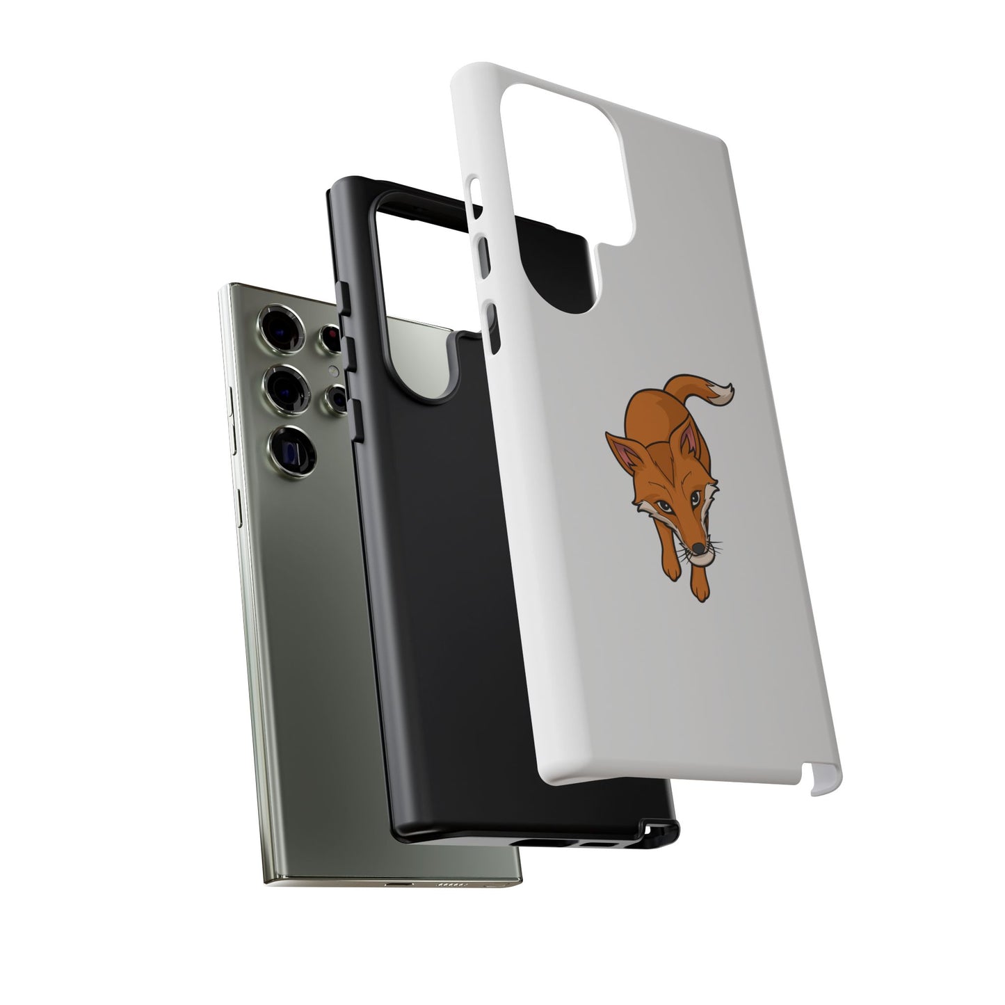 Fox with an egg Phone Case