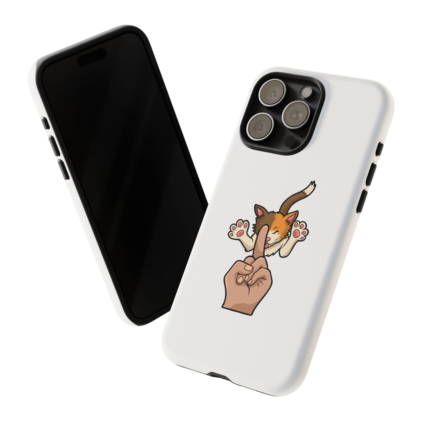 Annoyed cat Phone Case