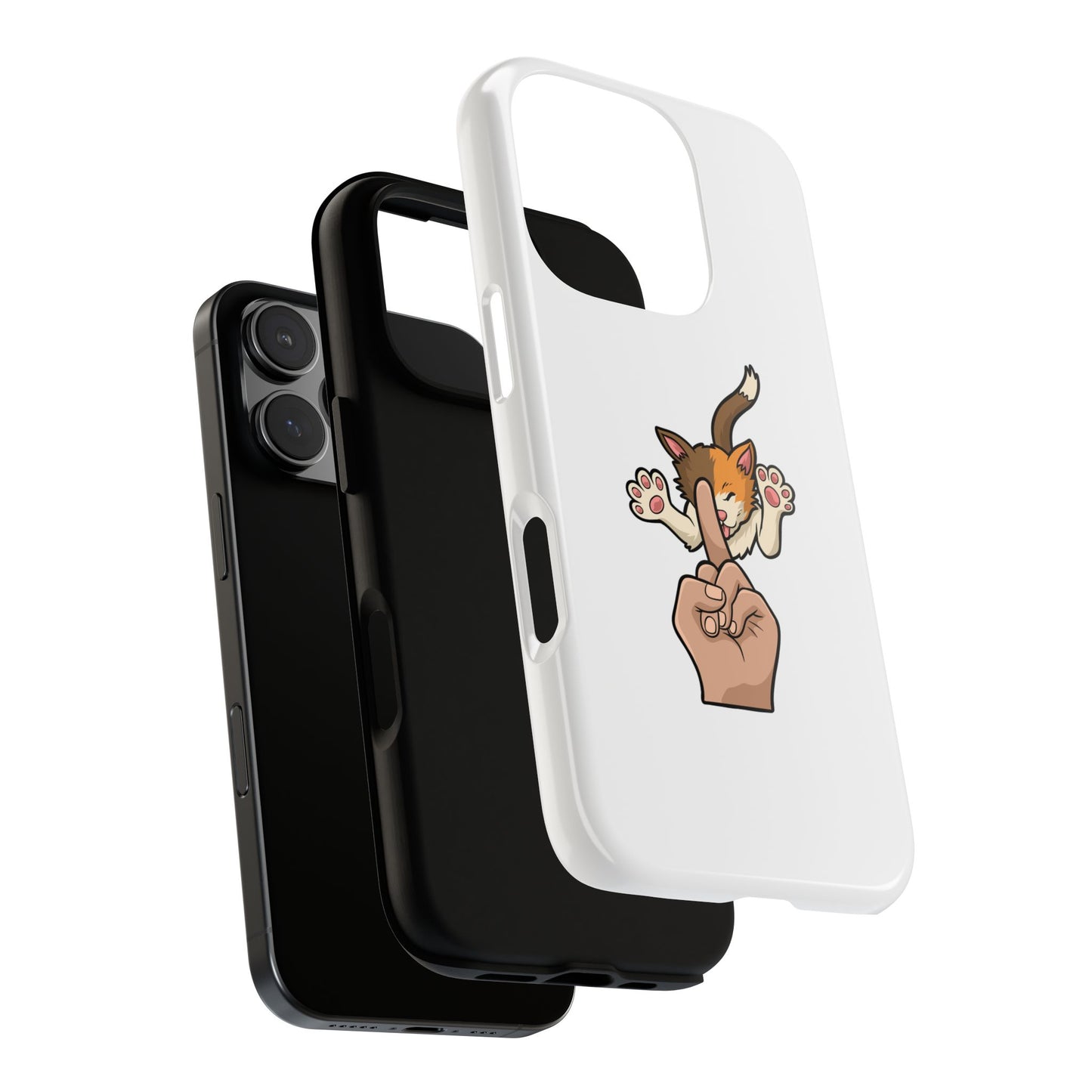 Annoyed cat Phone Case