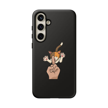 Annoyed cat Phone Case