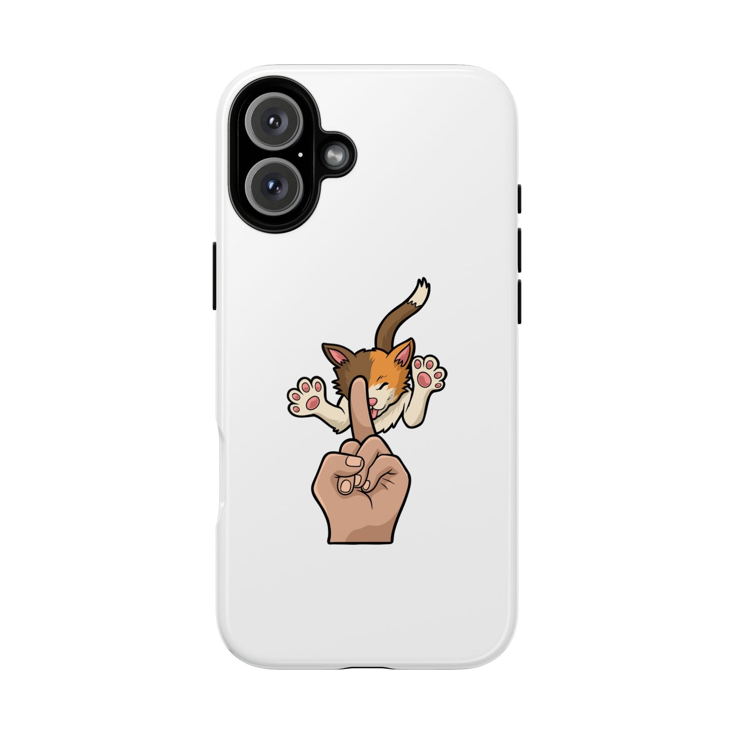 Annoyed cat Phone Case