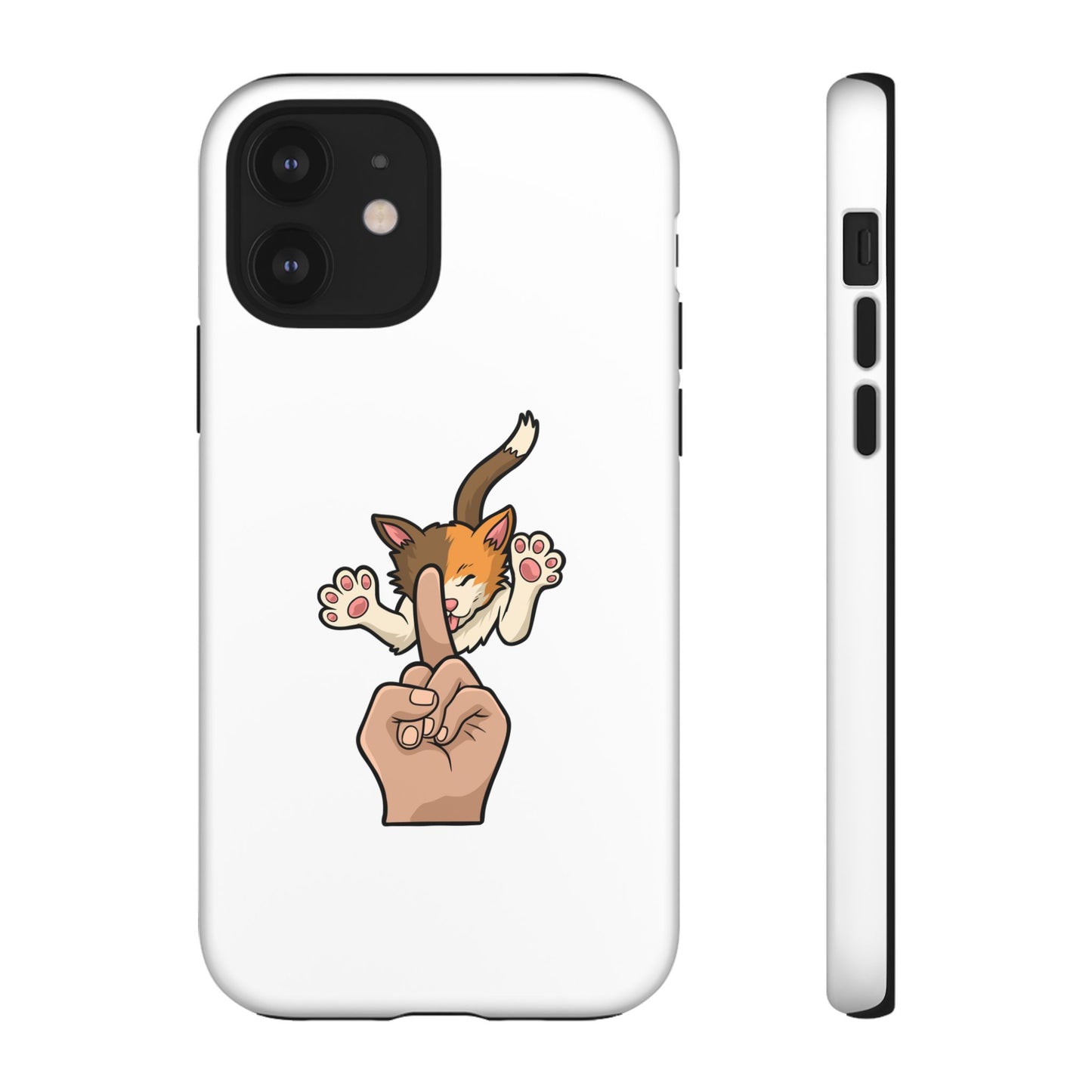 Annoyed cat Phone Case