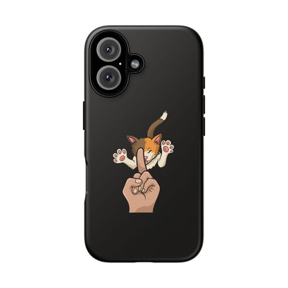 Annoyed cat Phone Case