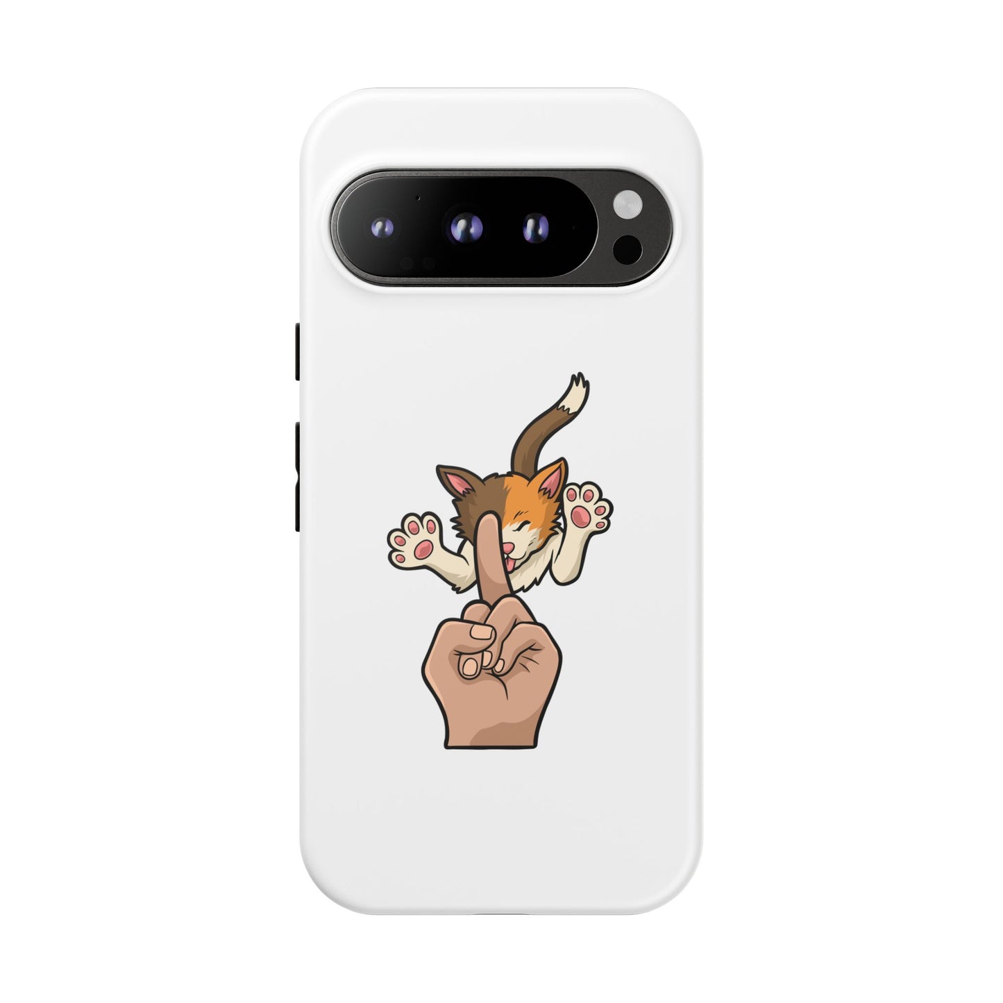 Annoyed cat Phone Case