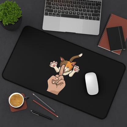 Annoyed cat Mouse Pad