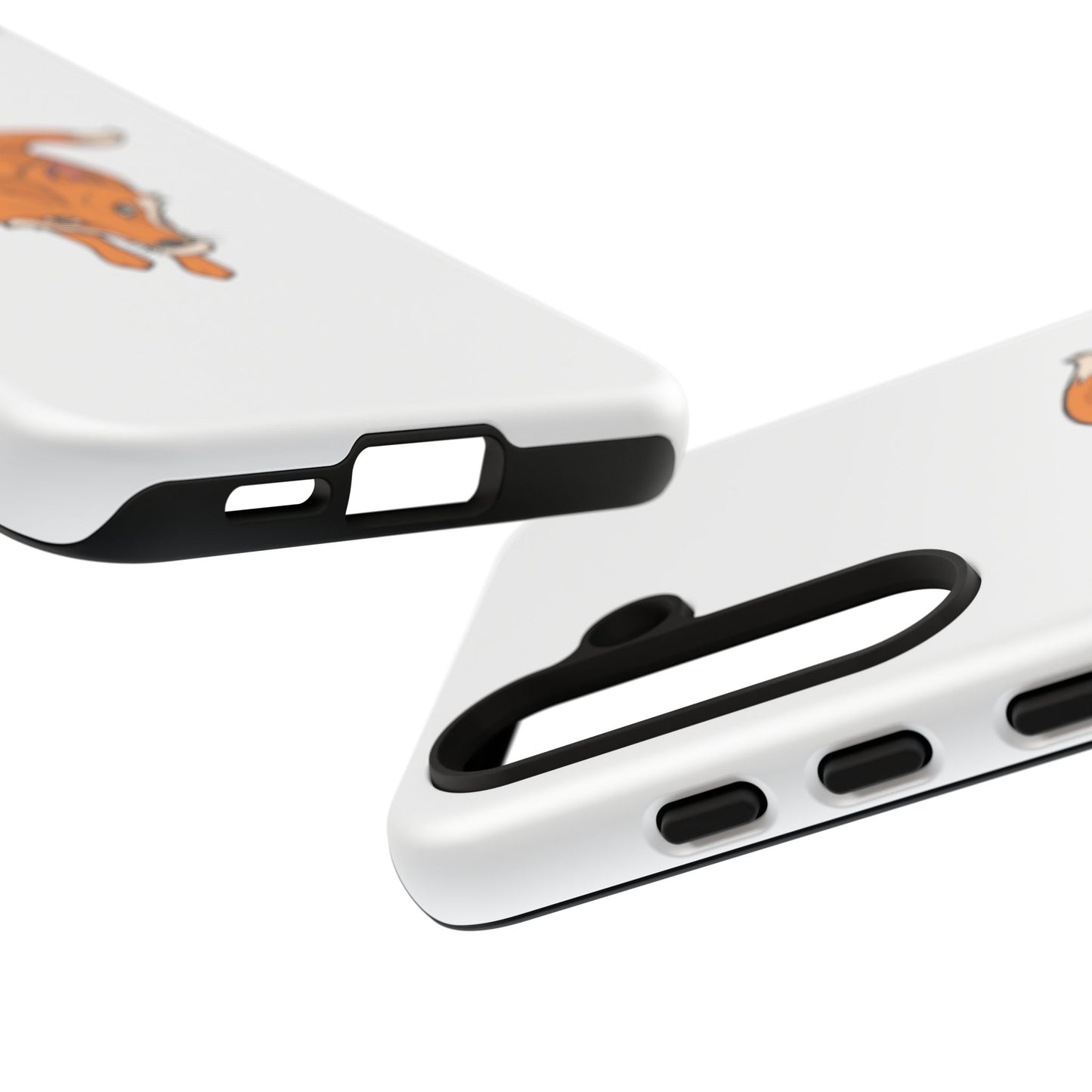 Fox with an egg Phone Case