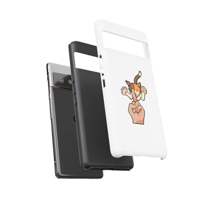 Annoyed cat Phone Case