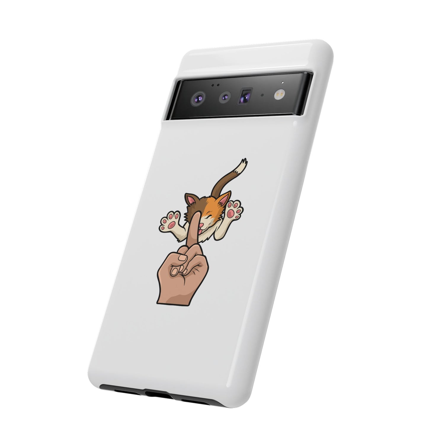 Annoyed cat Phone Case