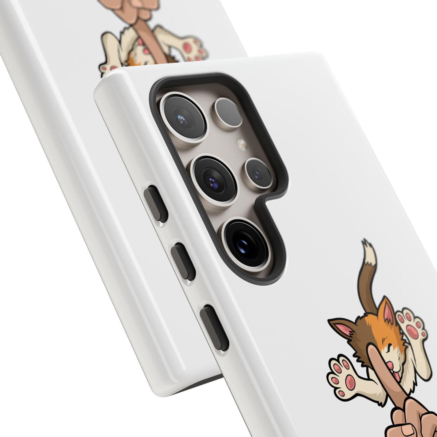 Annoyed cat Phone Case