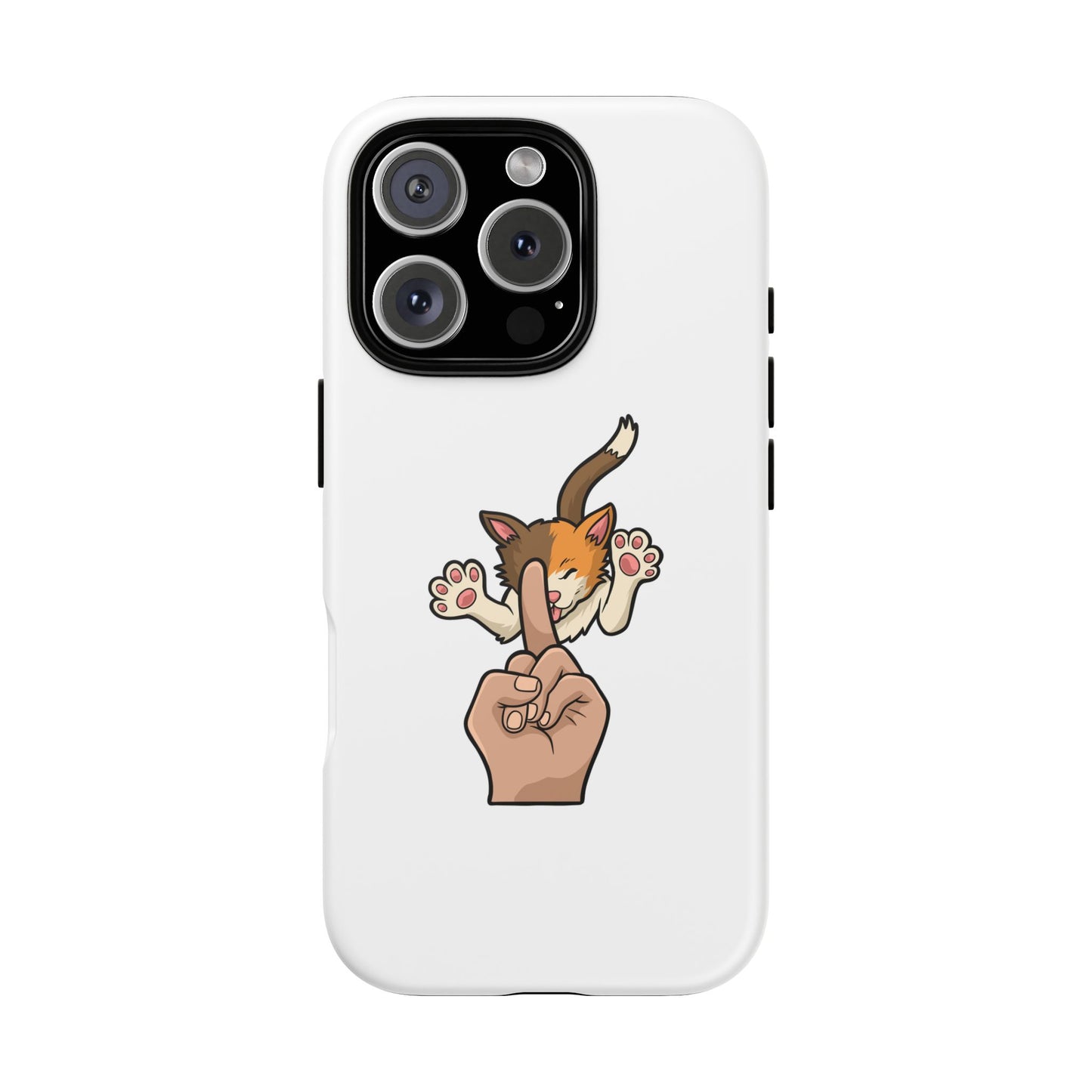 Annoyed cat Phone Case