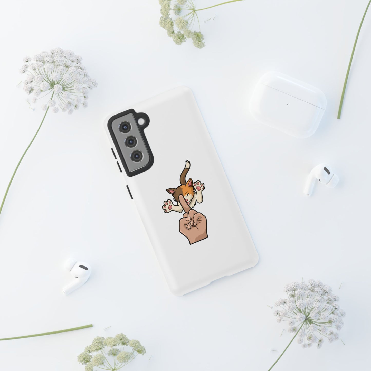 Annoyed cat Phone Case