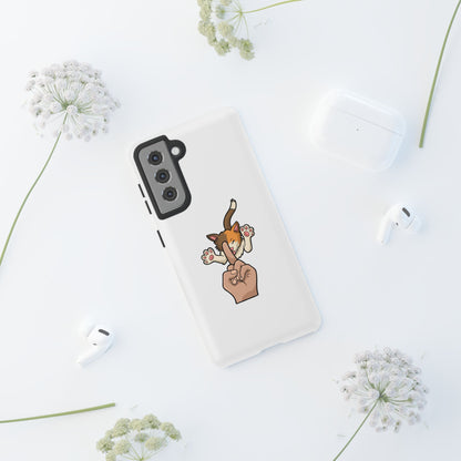 Annoyed cat Phone Case