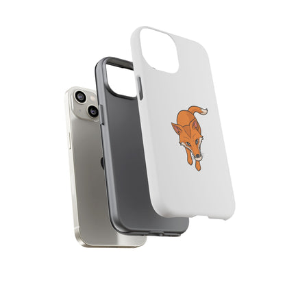 Fox with an egg Phone Case