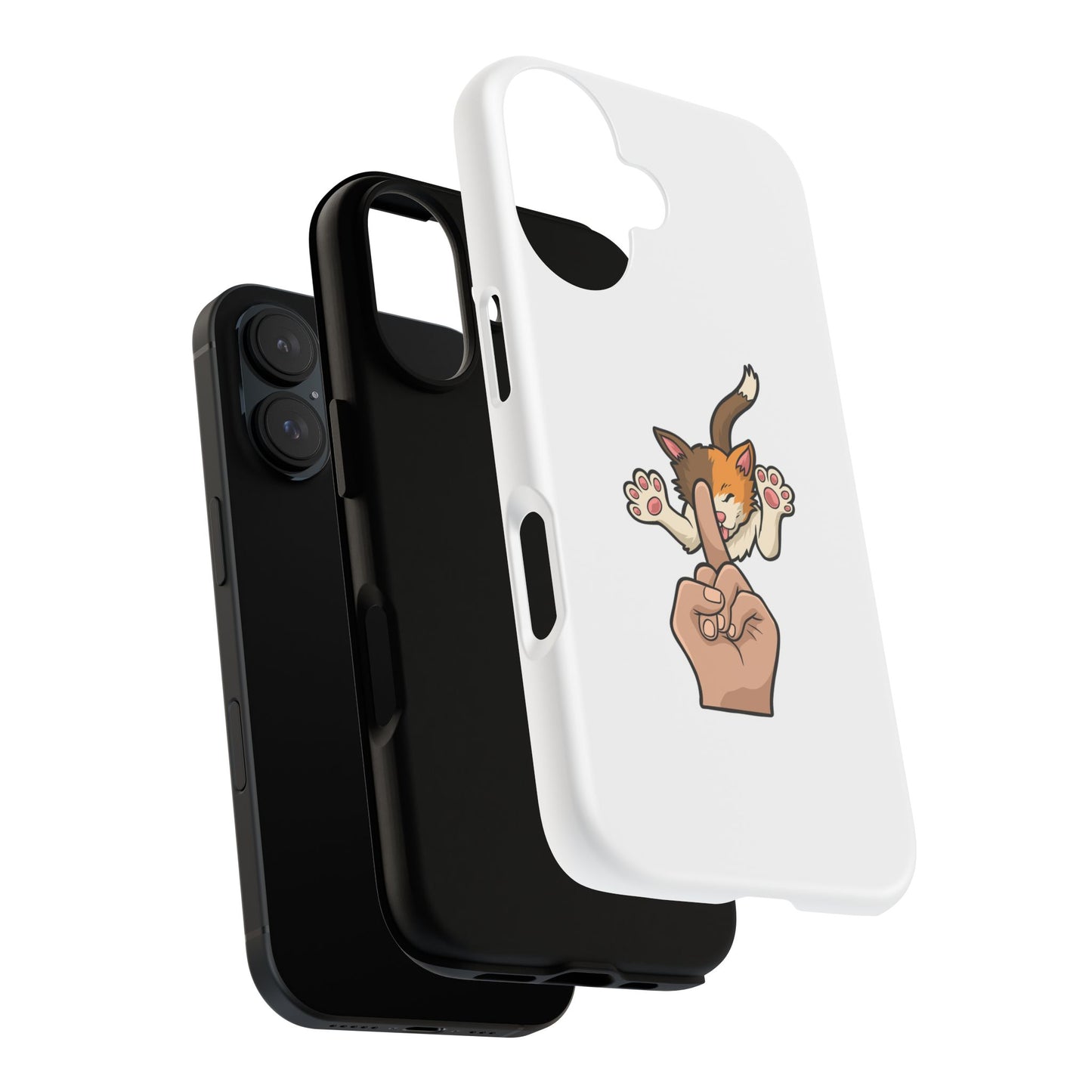Annoyed cat Phone Case
