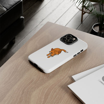 Fox with an egg Phone Case