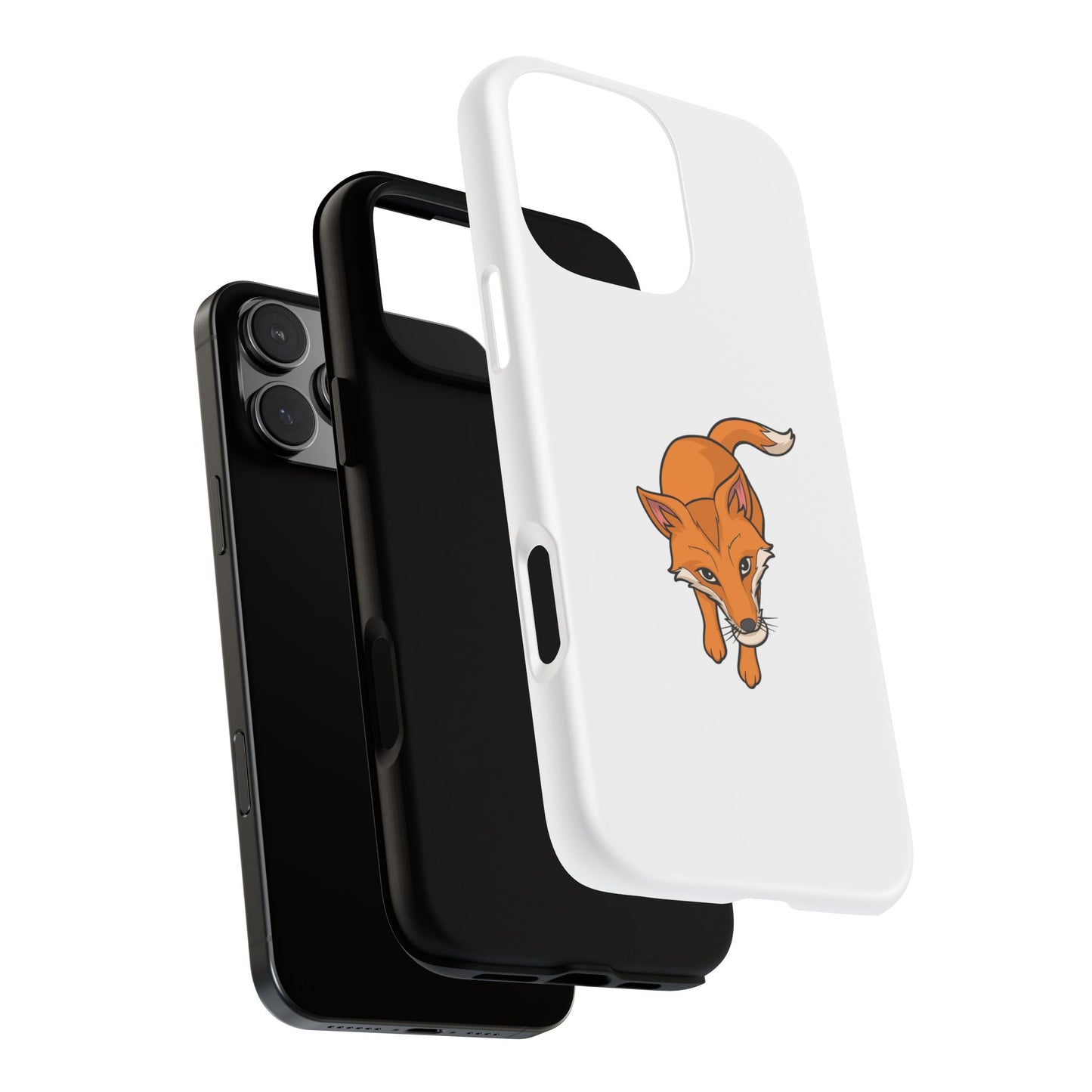 Fox with an egg Phone Case