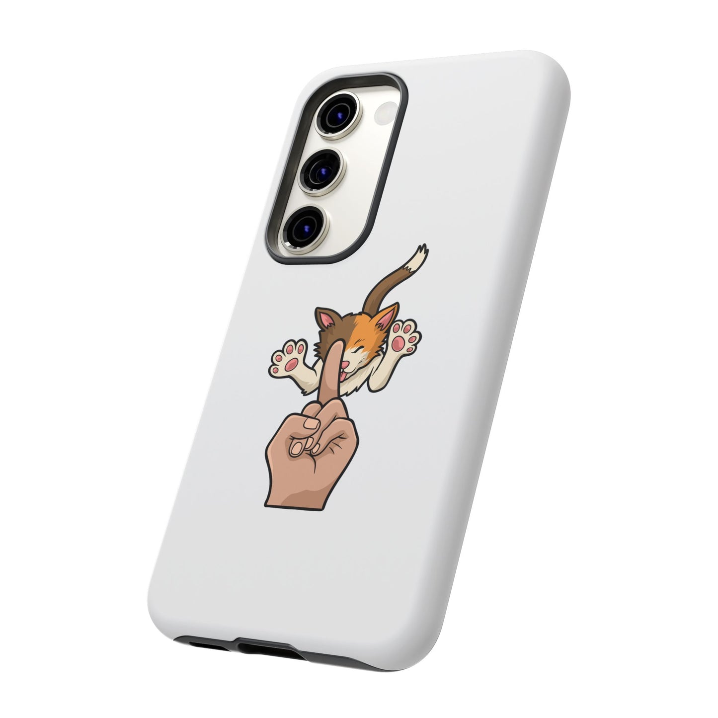 Annoyed cat Phone Case