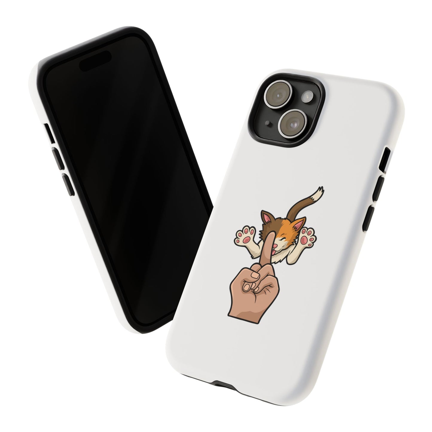 Annoyed cat Phone Case