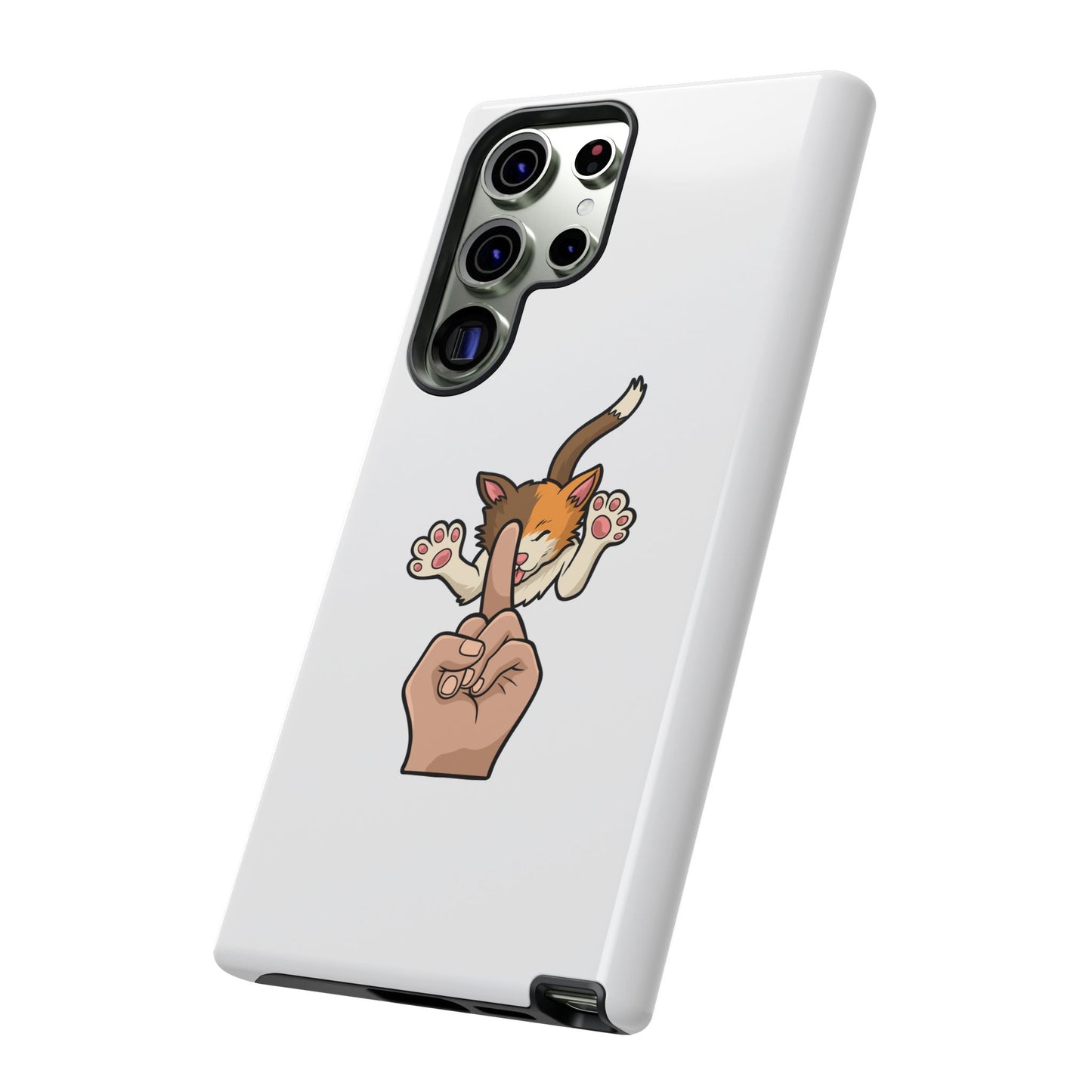 Annoyed cat Phone Case