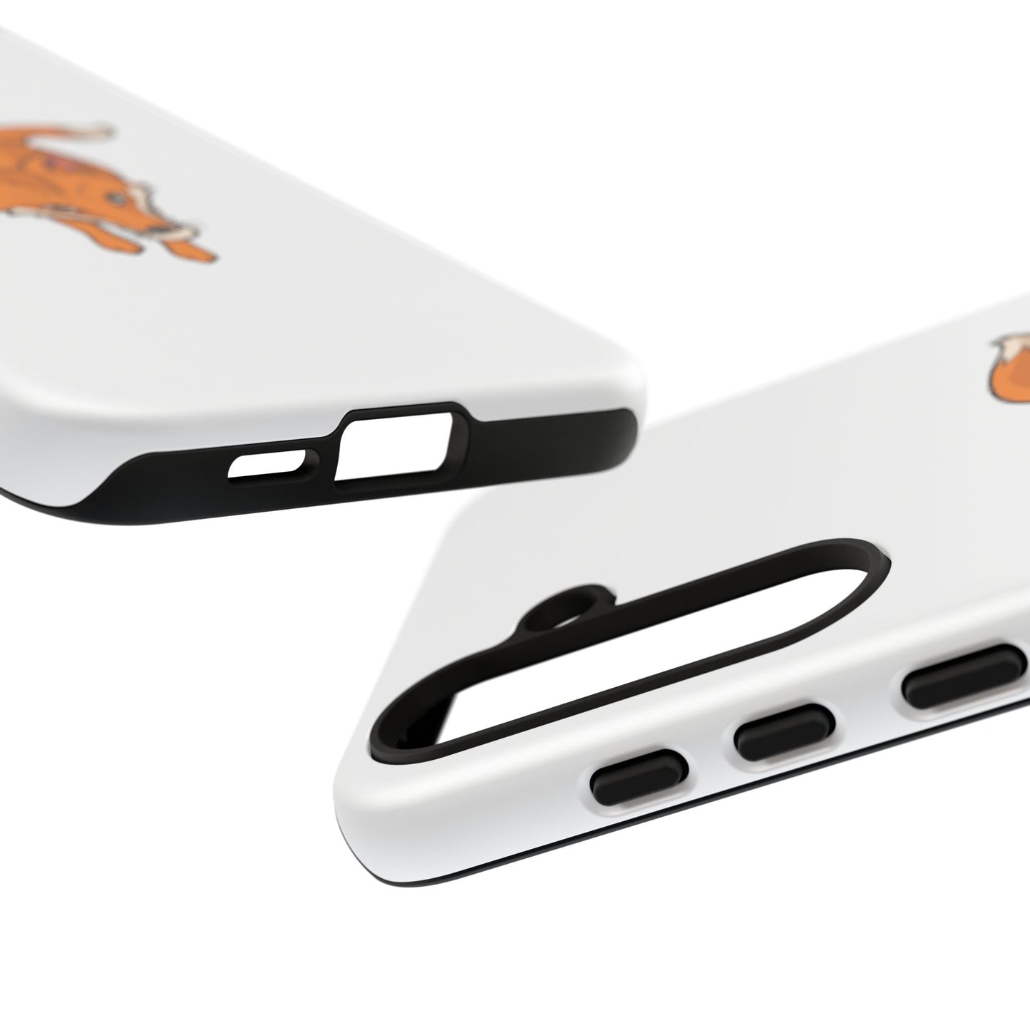 Fox with an egg Phone Case