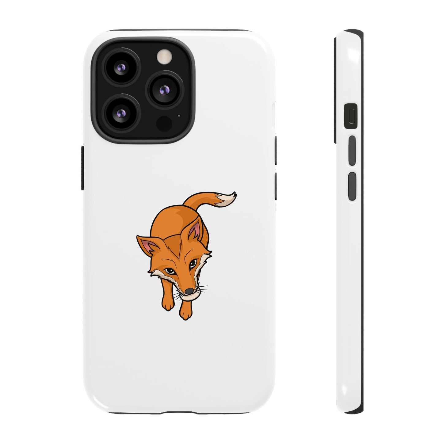 Fox with an egg Phone Case