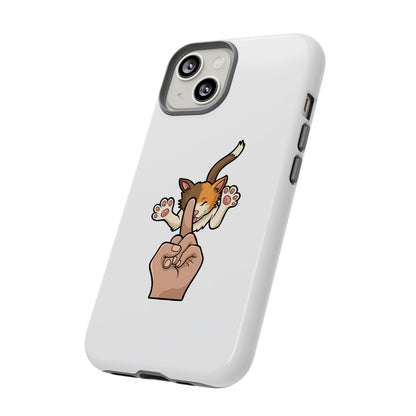 Annoyed cat Phone Case