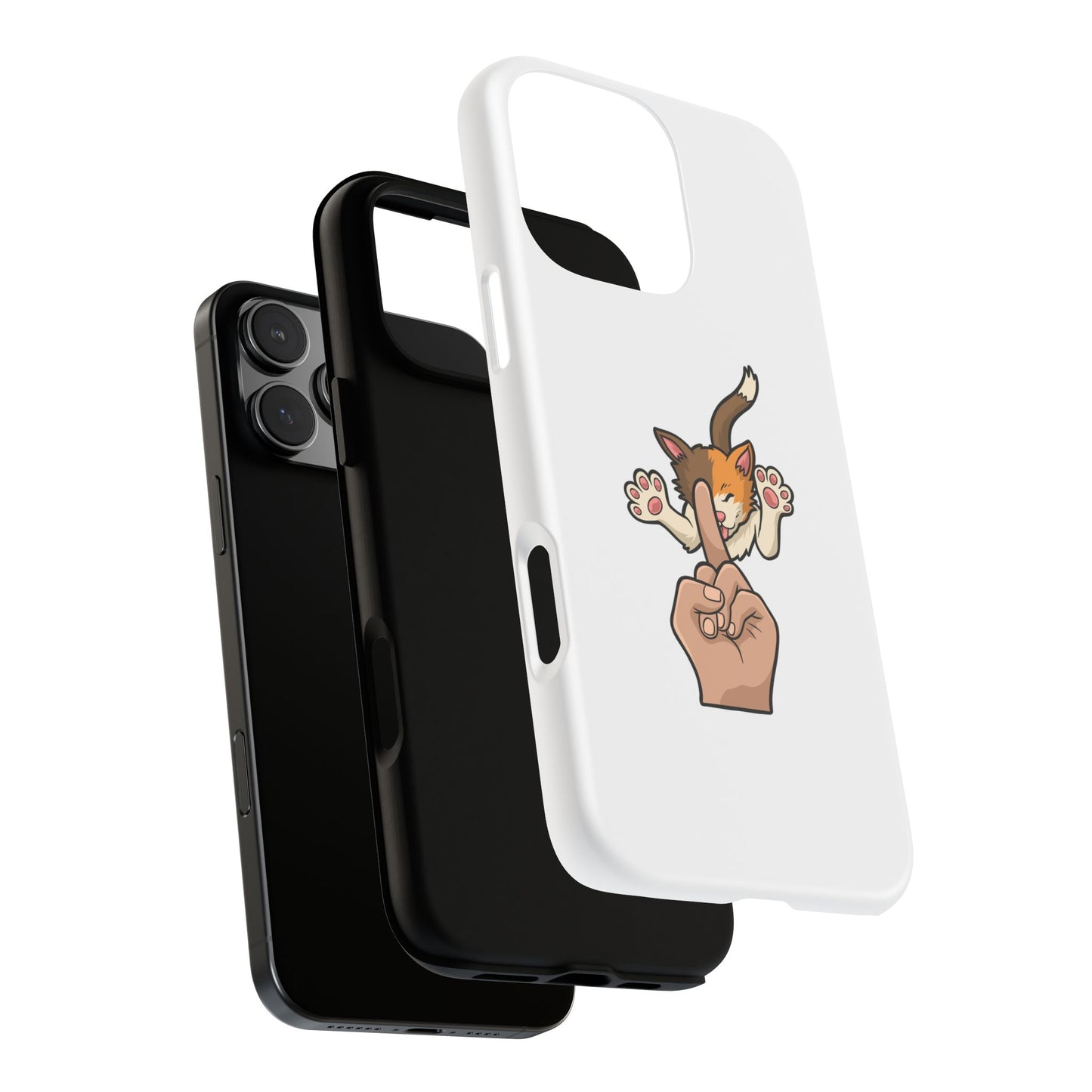 Annoyed cat Phone Case