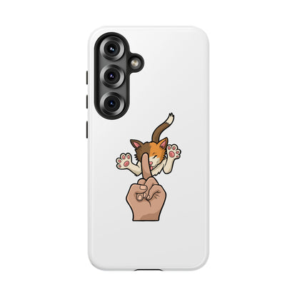 Annoyed cat Phone Case