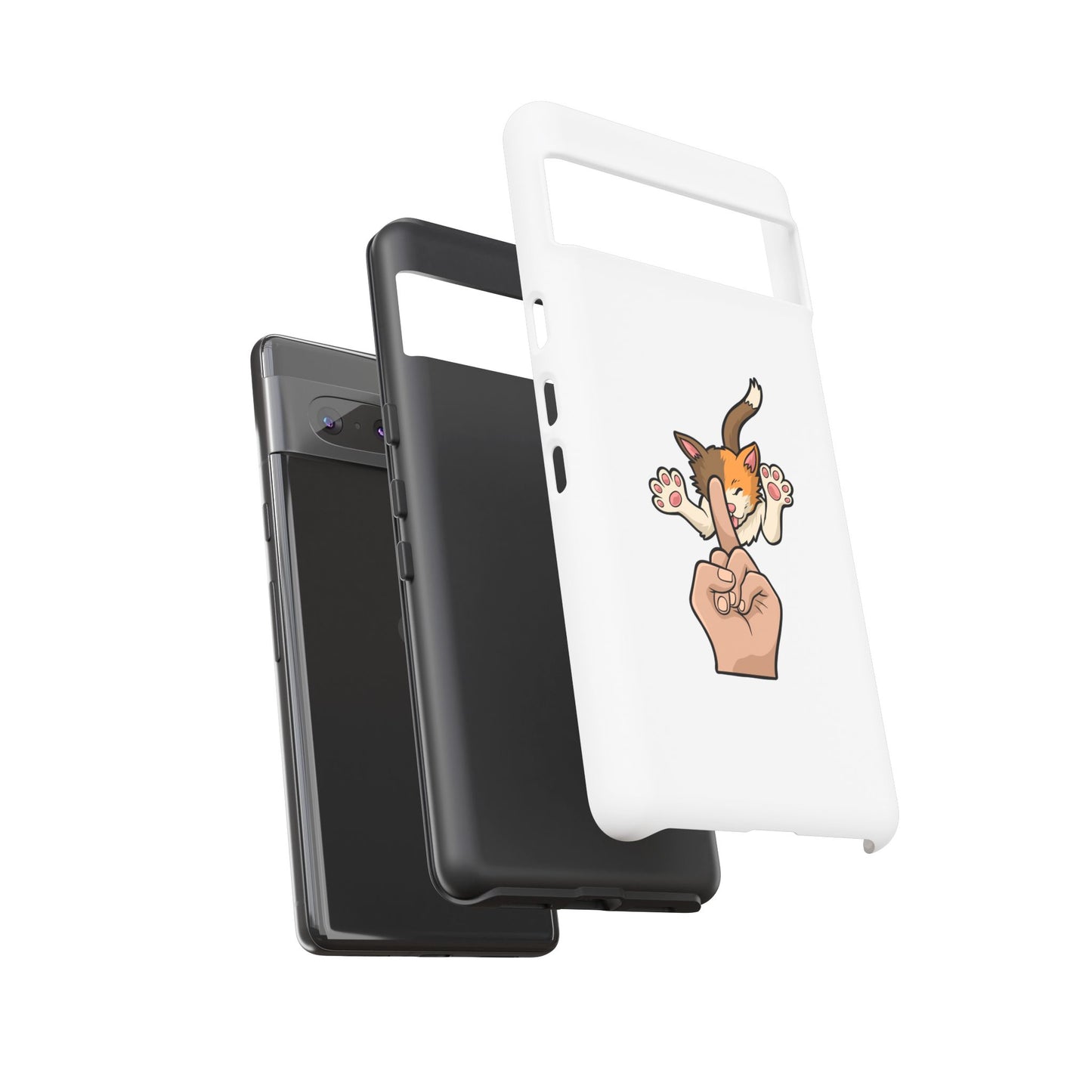 Annoyed cat Phone Case