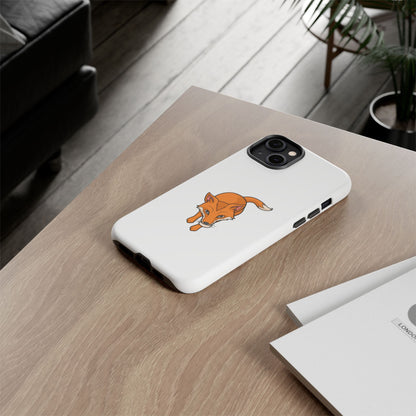 Fox with an egg Phone Case