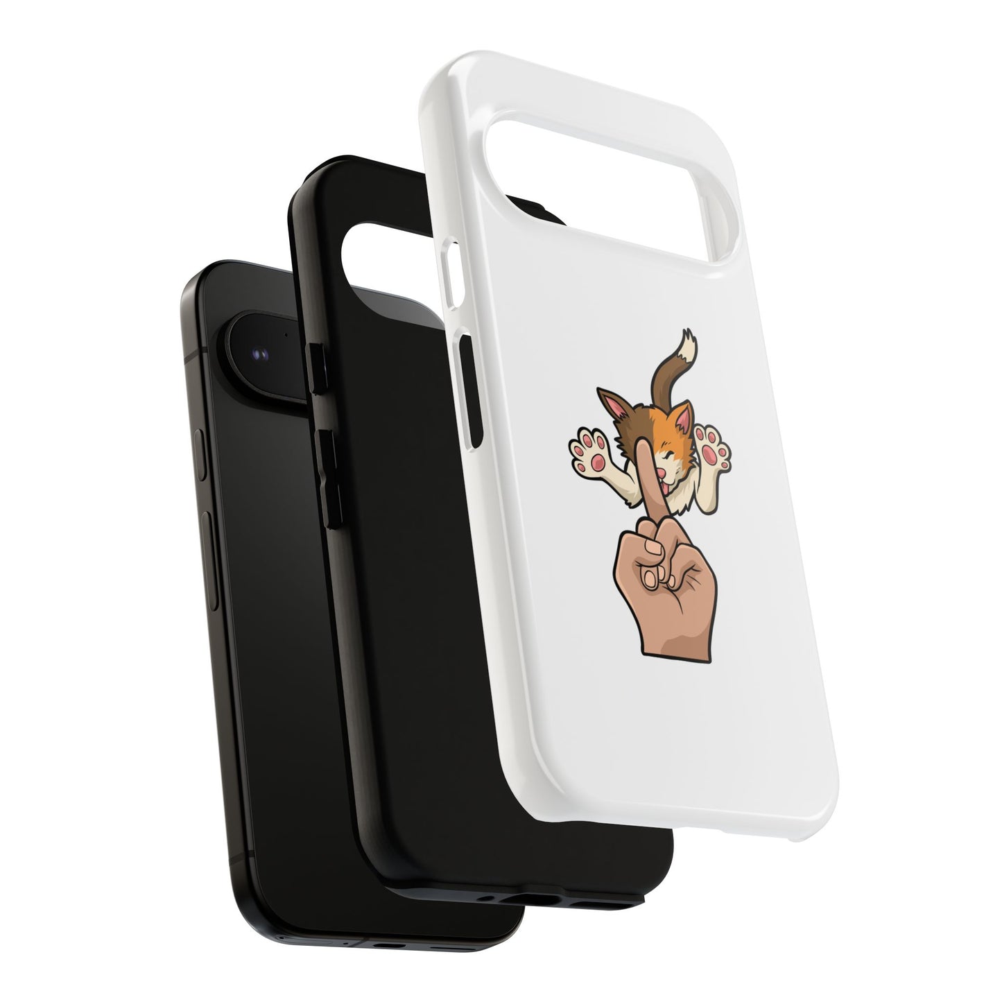 Annoyed cat Phone Case