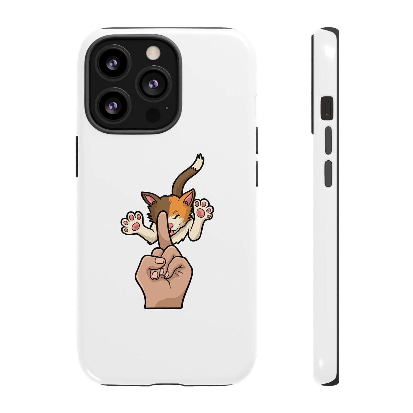 Annoyed cat Phone Case