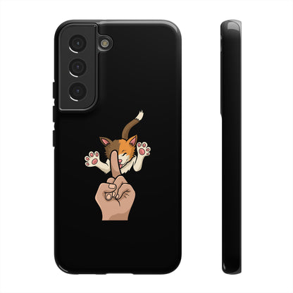 Annoyed cat Phone Case
