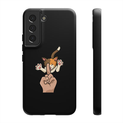 Annoyed cat Phone Case