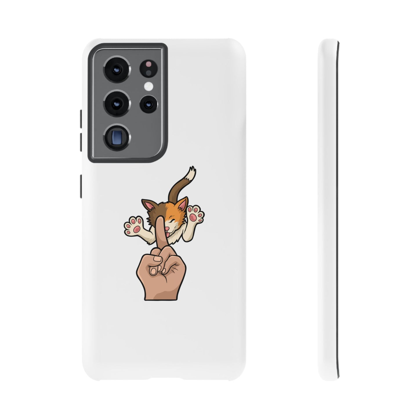 Annoyed cat Phone Case