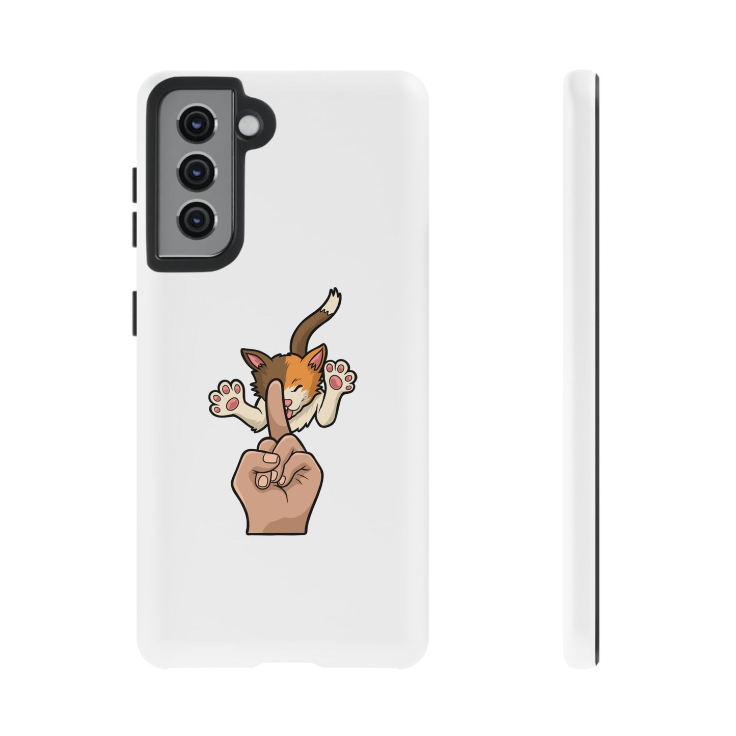 Annoyed cat Phone Case