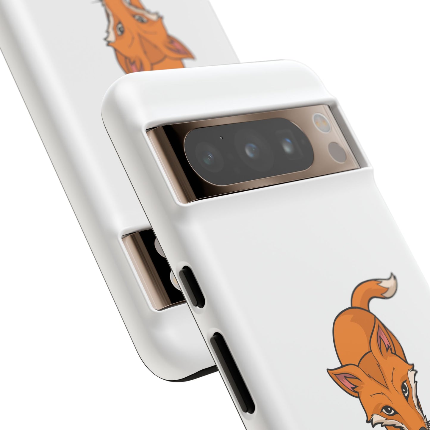 Fox with an egg Phone Case
