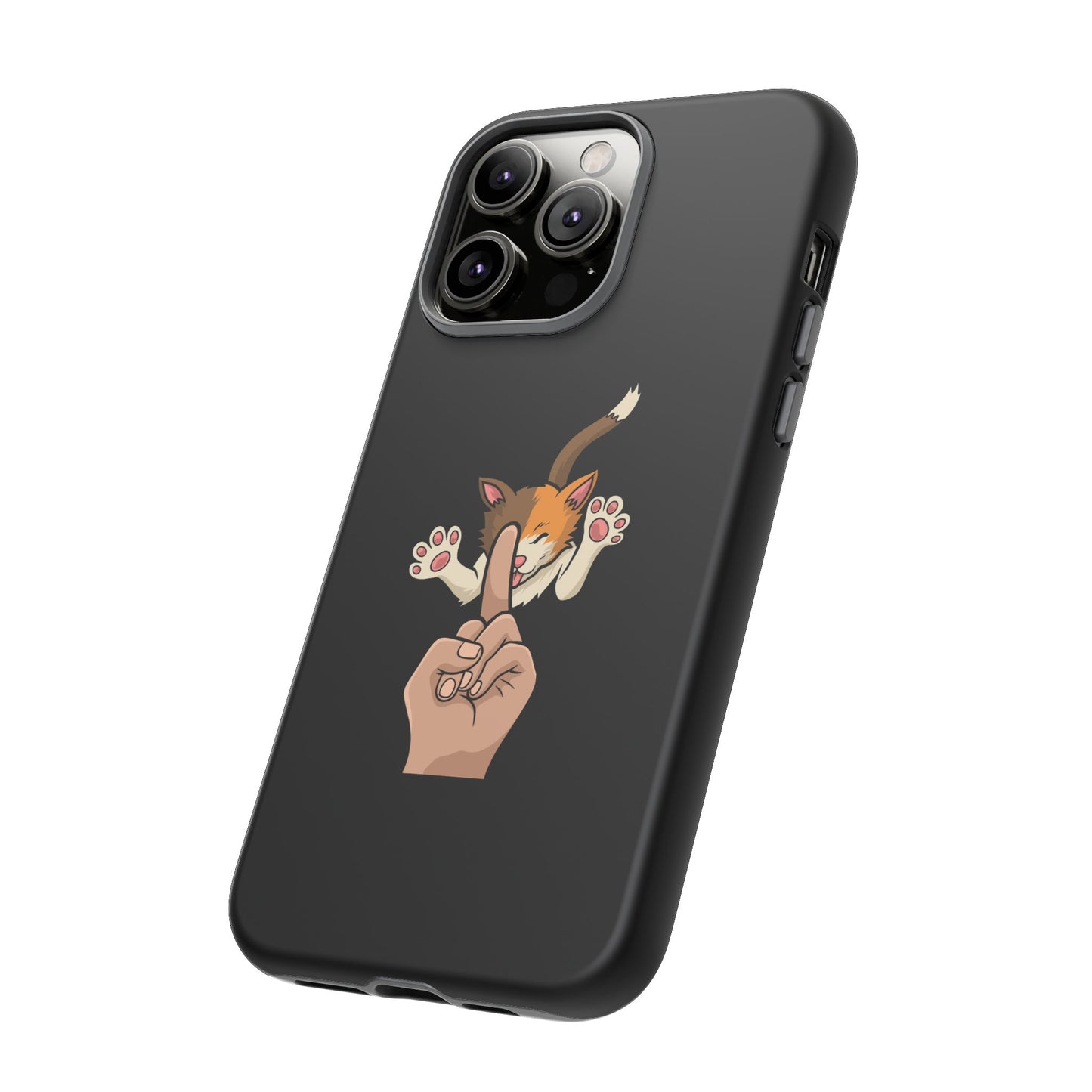 Annoyed cat Phone Case