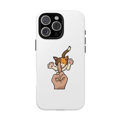 Annoyed cat Phone Case