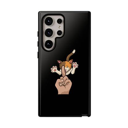 Annoyed cat Phone Case
