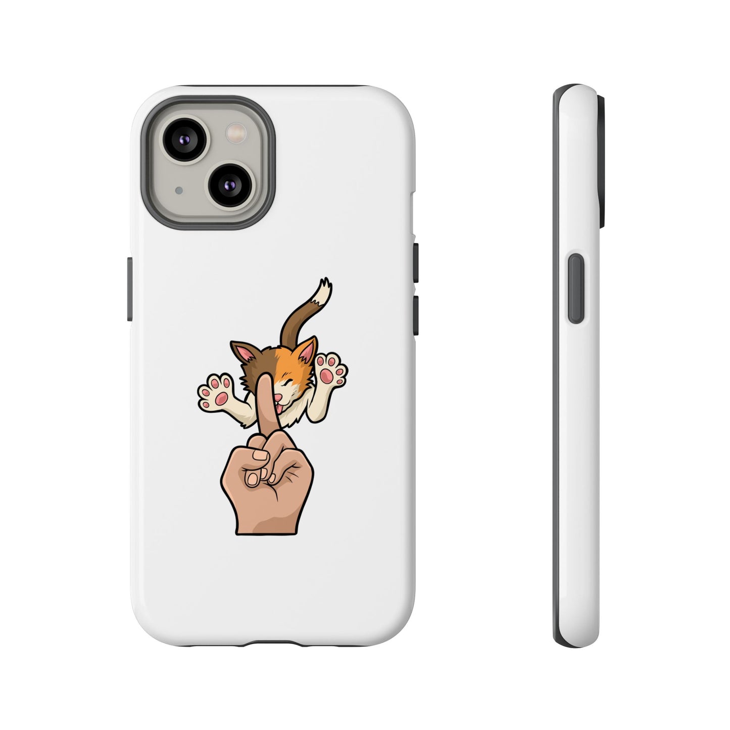 Annoyed cat Phone Case