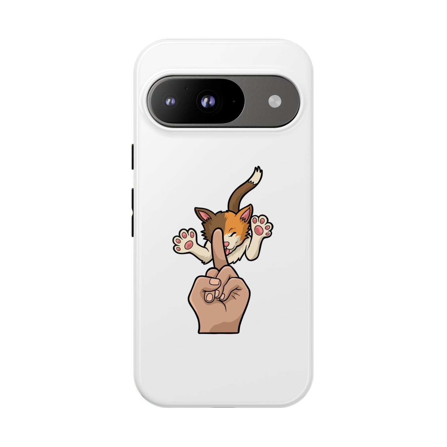 Annoyed cat Phone Case