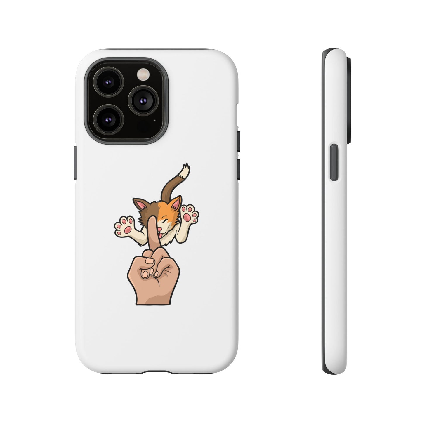 Annoyed cat Phone Case