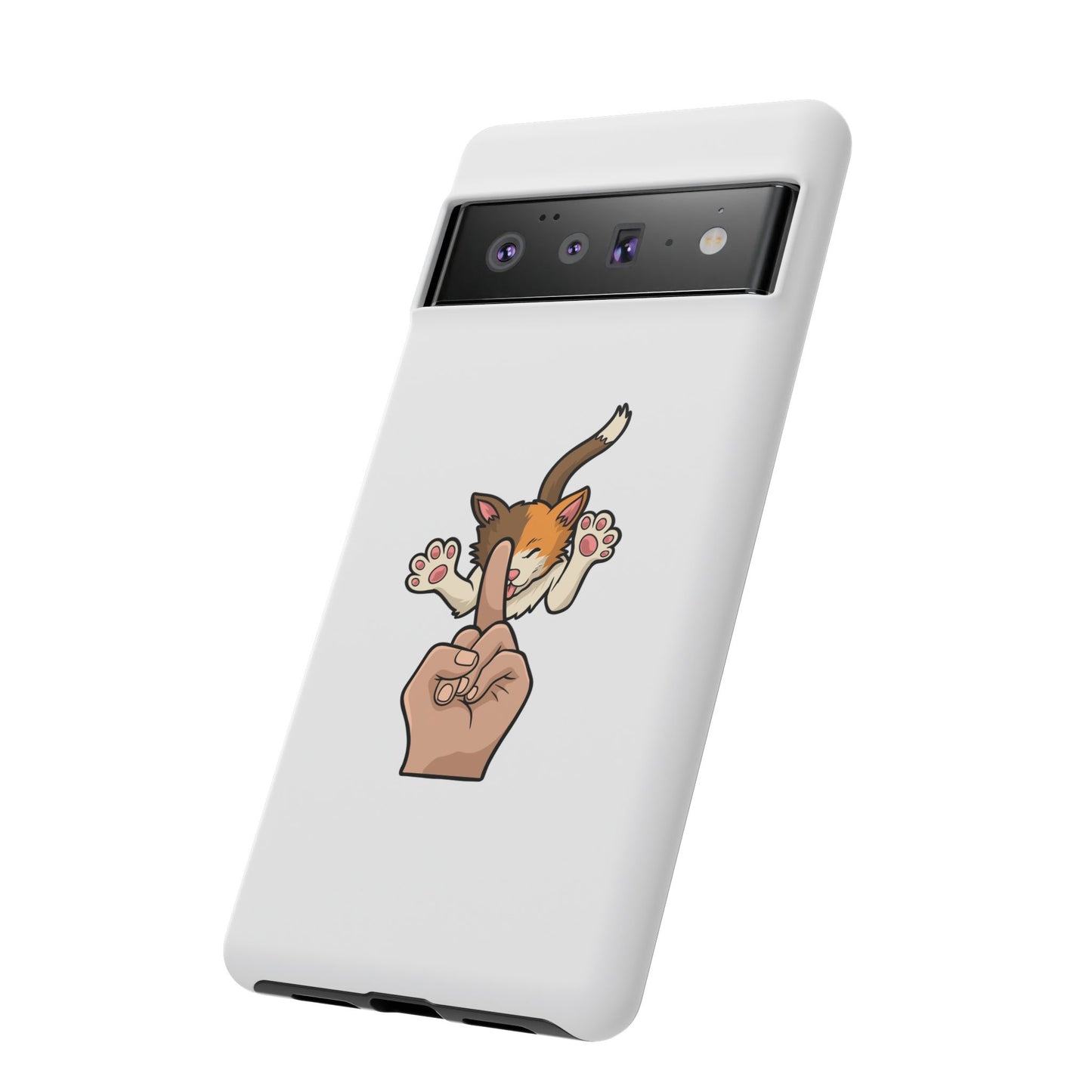 Annoyed cat Phone Case