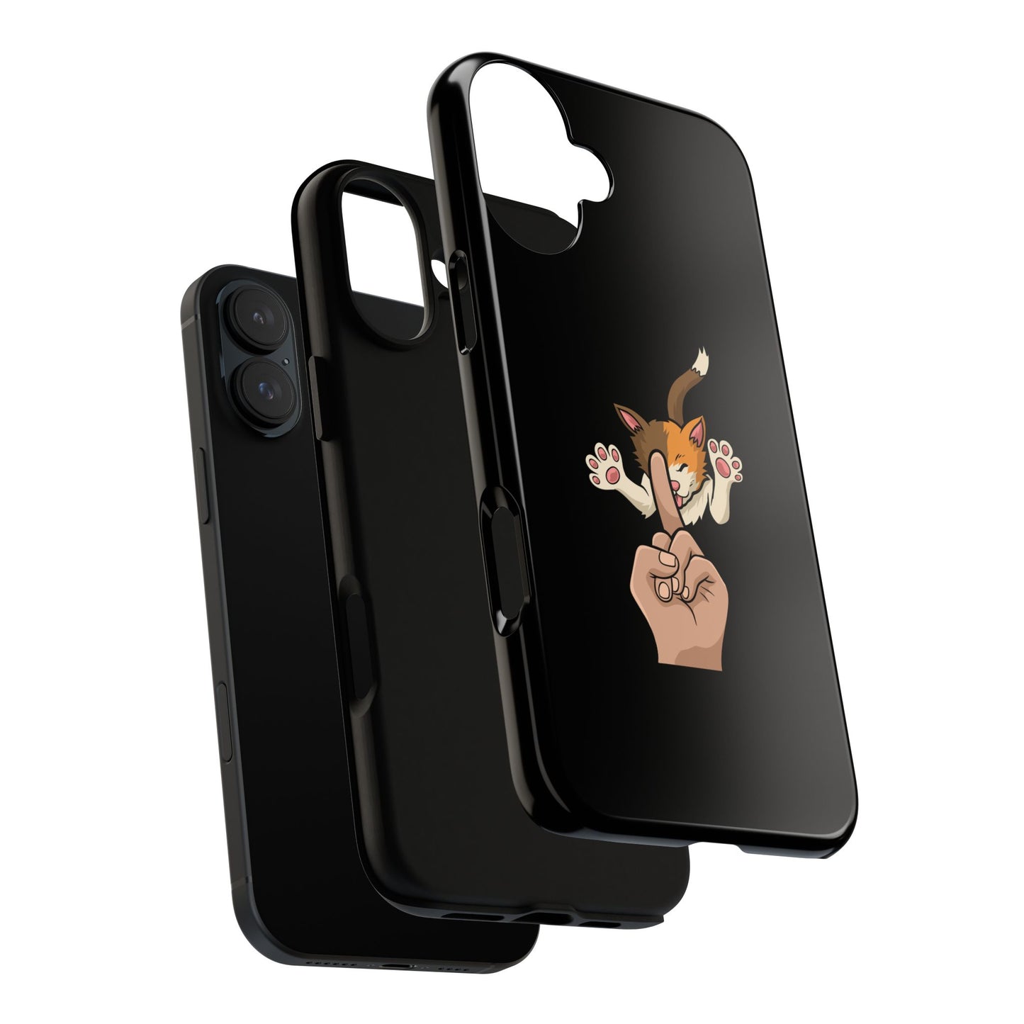 Annoyed cat Phone Case