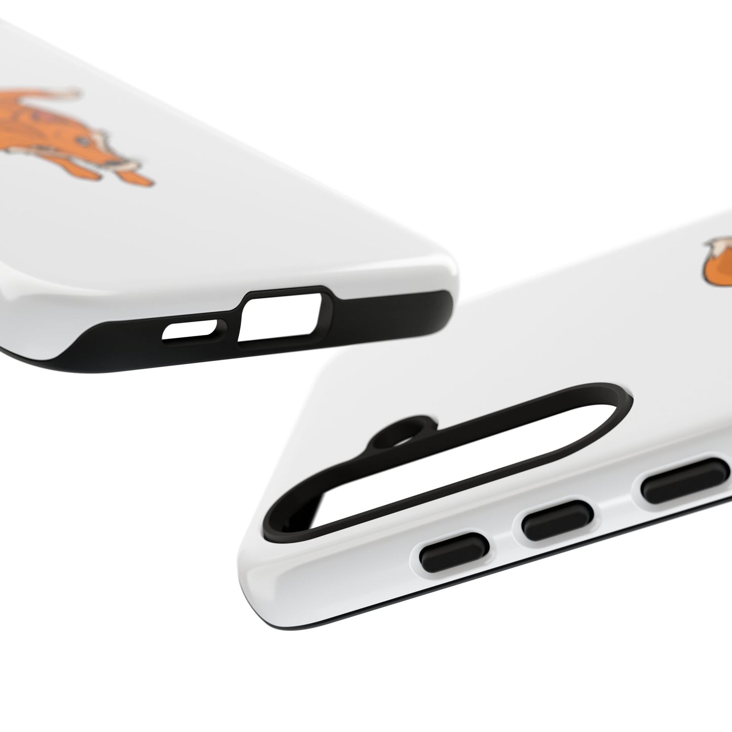 Fox with an egg Phone Case